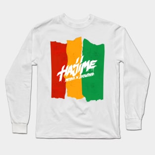 Hajime, Miyagi, Andy Panda Long Sleeve T-Shirt